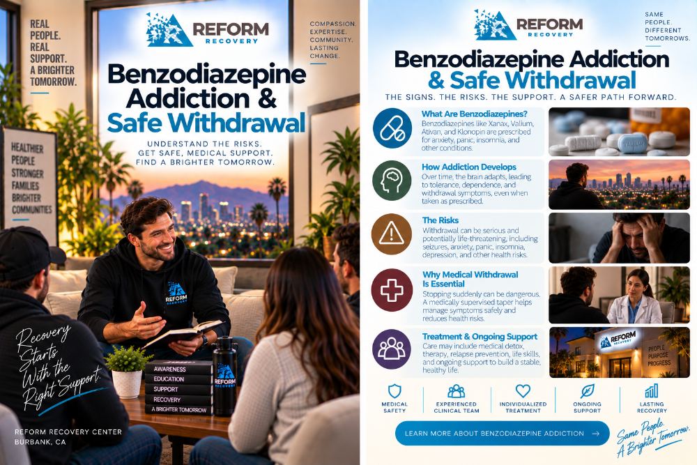 Benzodiazepine Addiction & Safe Withdrawal