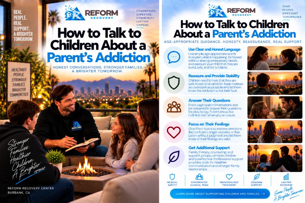 How to Talk to Children About a Parent's Addiction
