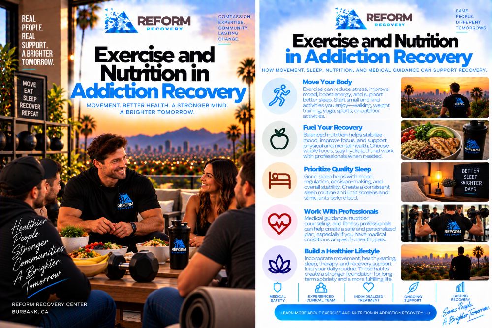 Exercise and Nutrition in Addiction Recovery